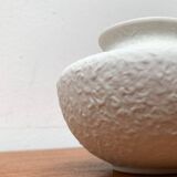 German ceramic vase mid-century style from Porzellanfabrik Metzler & Ortloff, 1960s