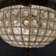 Crystal brass chandelier