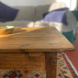 Table basse de ferme vintage