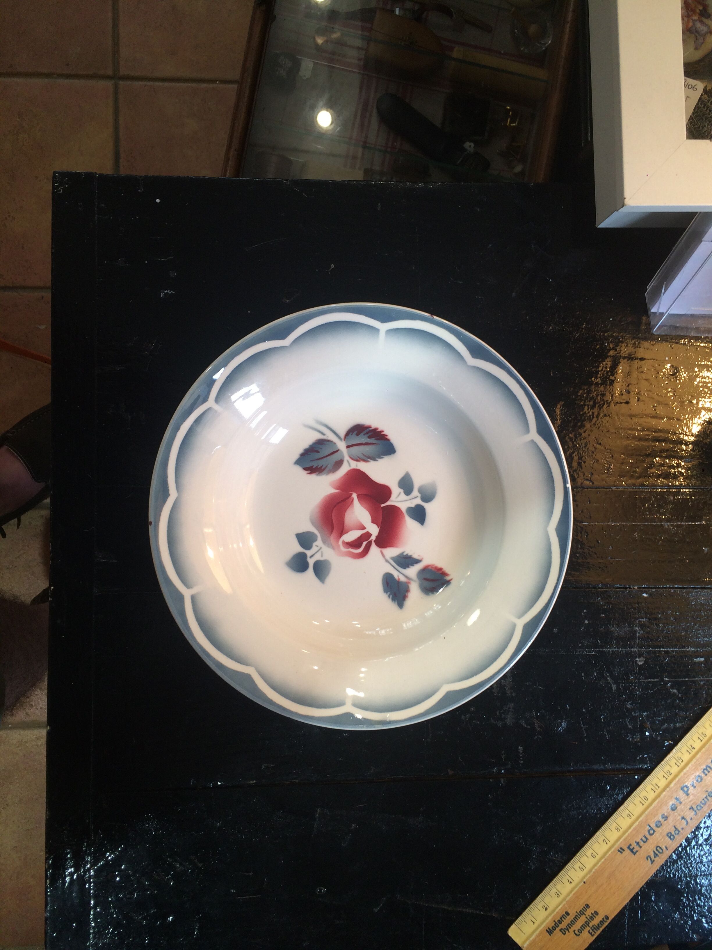 Assiettes creuses vintages