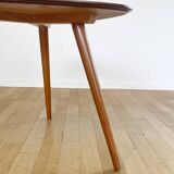Table tripode scandinave, 1960s