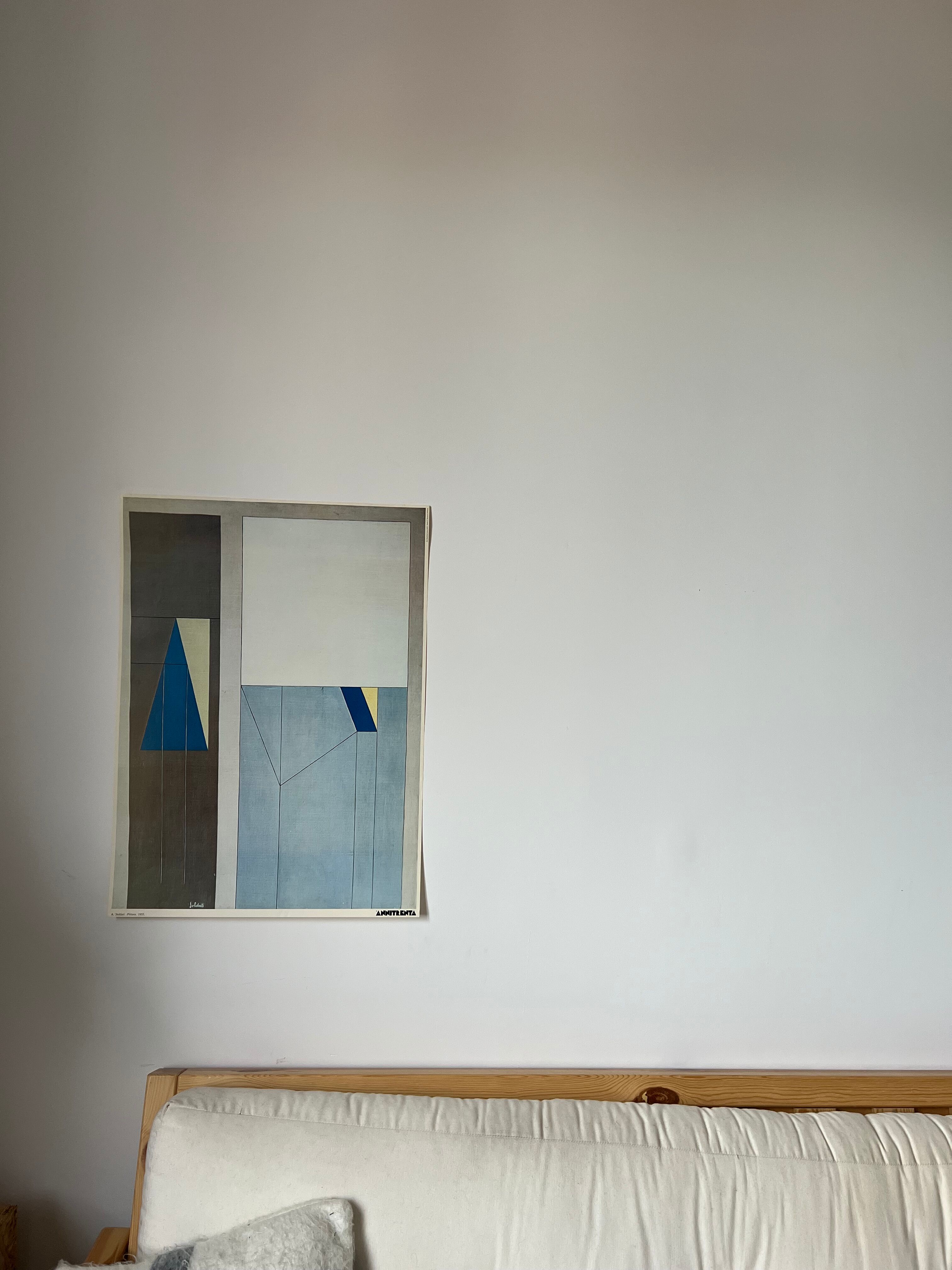 Vintage abstract art poster