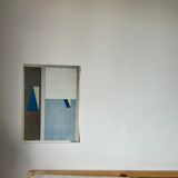 Vintage abstract art poster