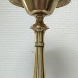 Lamp foot gilded bronze tripod height 50 cm