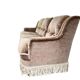 SOFA / SOFA / THREE SEATER VINTAGE IN VELVET WITH FRINGES