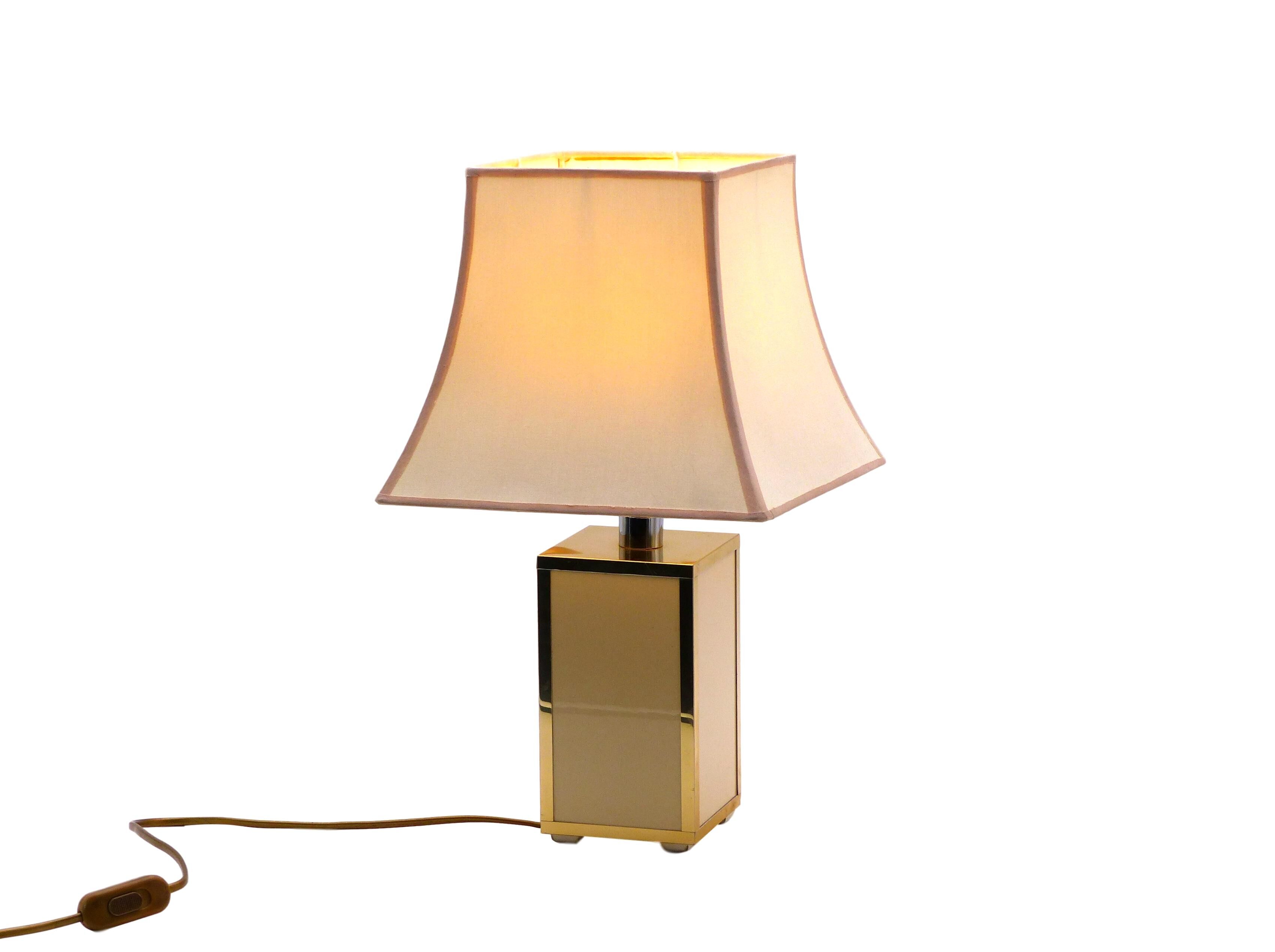 Vintage lacquered bedside lamp