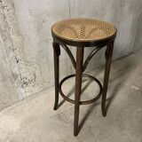 Cane bar stool