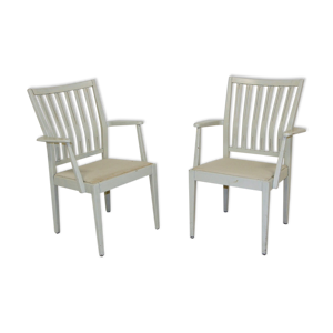 Paire de fauteuils en