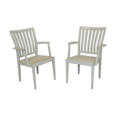 Paire de fauteuils en hêtre, Danemark, 1960