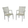 Pair of beech armchairs, Denmark, 1960