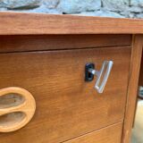Bureau vintage en bois 60's
