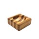 Mid-century wood ashtray / bowl, Italy ca. 1970