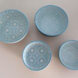 Set of 8 ceramic bowls