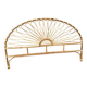 headboard in wicker and rattan