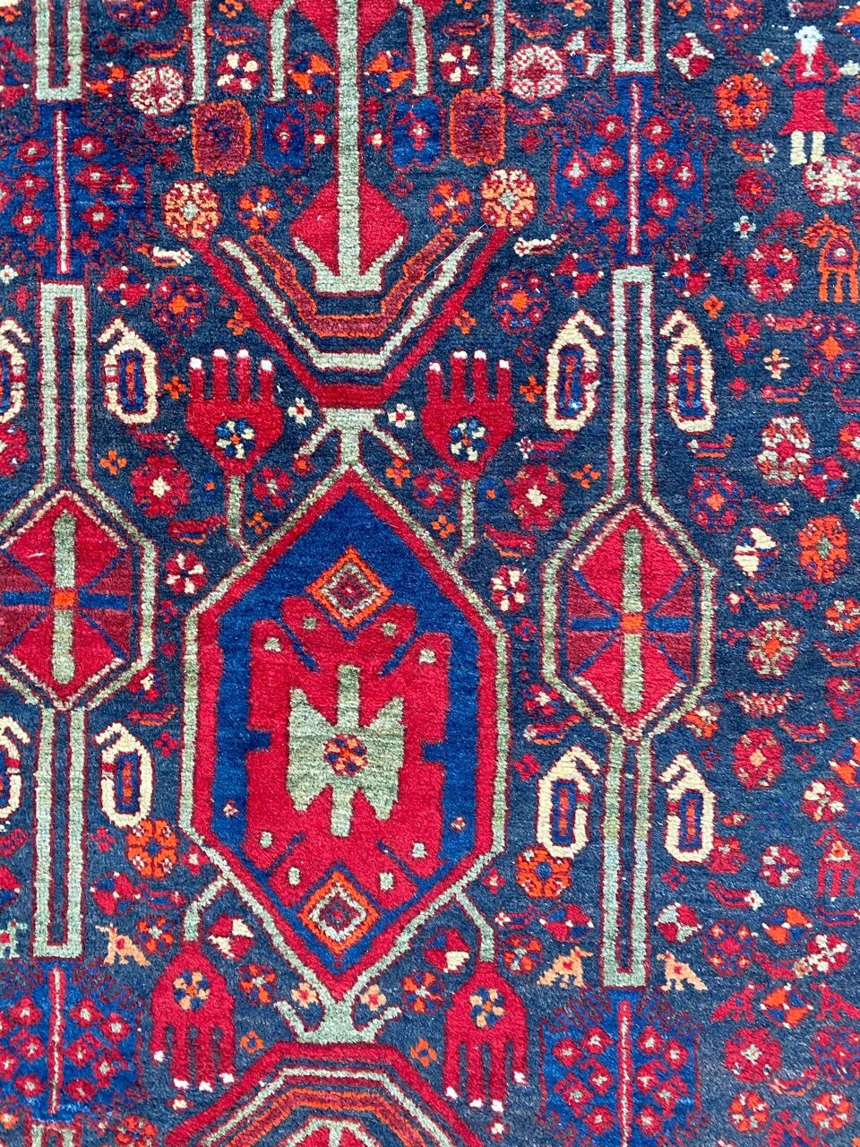 Bijar Persian carpet 136x298 cm