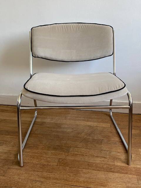 Velvet armchair, 1970