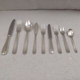 Christofle Dax model - 102-piece silver-plated cutlery set in perfect condition