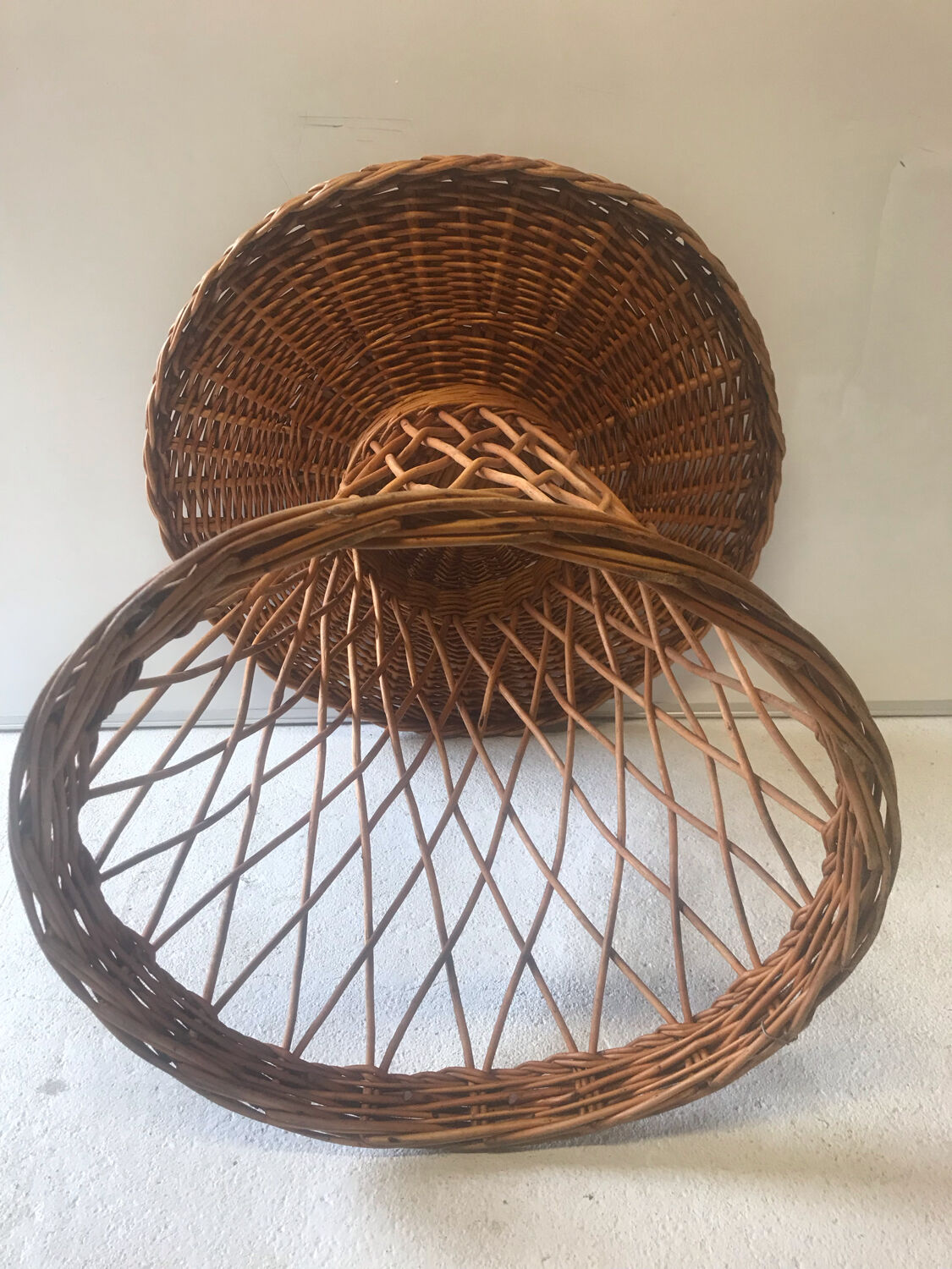 Vintage wicker table