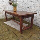 Oak farmhouse table