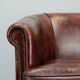 Fauteuil en cuir vintage, Tchécoslovaquie