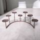 Wrought iron chandelier