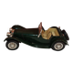 Toy car jaguar ss100 1937 burago scale 1/18