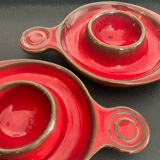 Vintage 5 piece ceramic set for breakfast