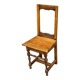 Chaise lorraine en chêne massif, 20ème siècle