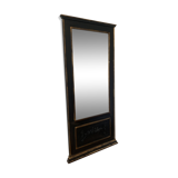 Black and gold mirror - 140x63cm