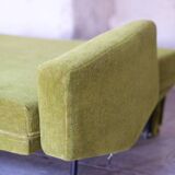 Set de salon canapé - 2 fauteuils design 1960 par Paul Geoffroy Troika Airborne