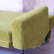 Set de salon canapé - 2 fauteuils design 1960 par Paul Geoffroy Troika Airborne