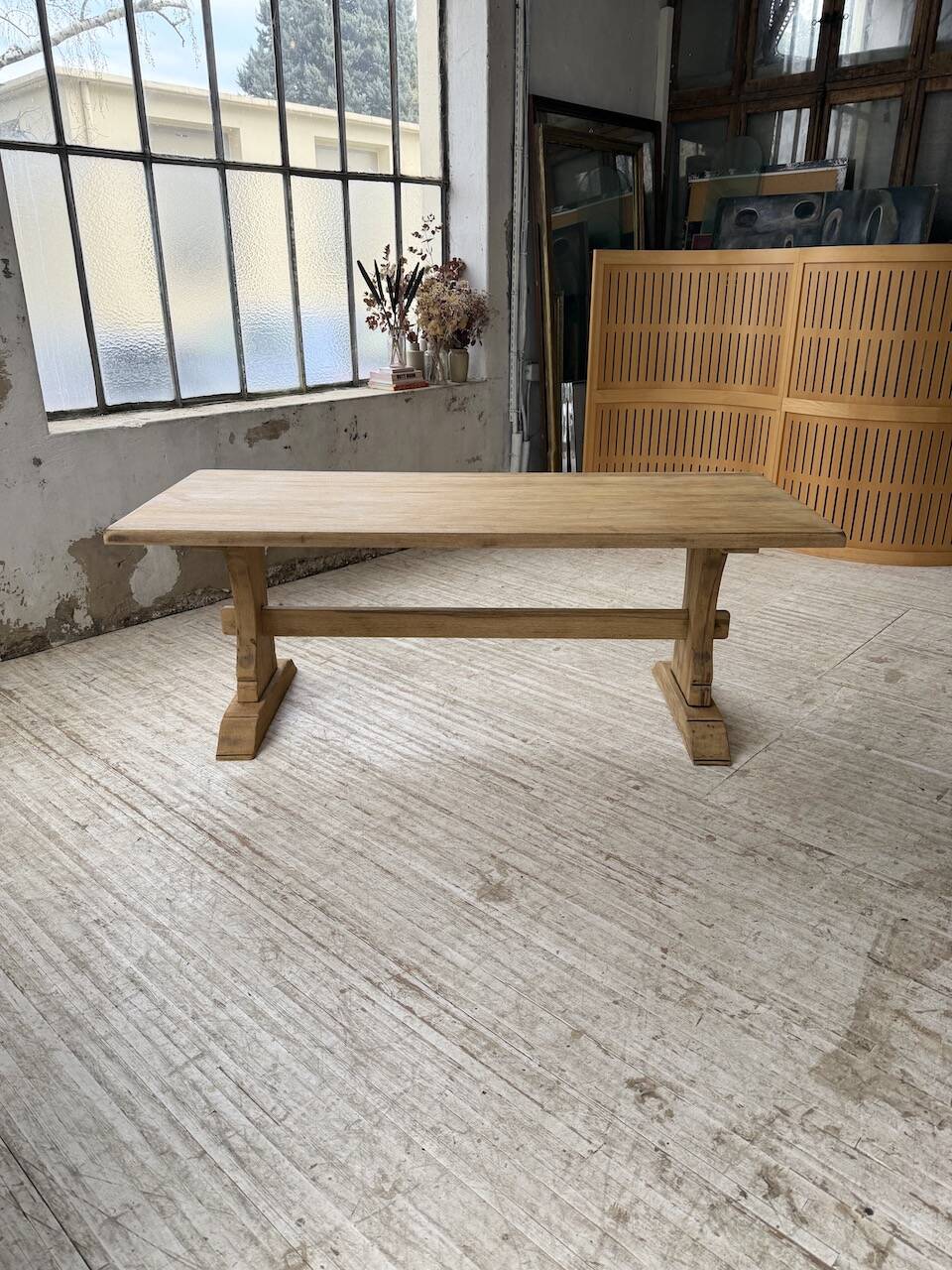 Beech monastery table 2m