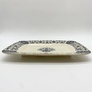 Gien earthenware dish "Terre de Fer", "Ibis" service, 1876