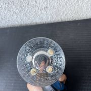 Clear cut crystal vase from Baccarat