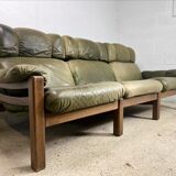 Vintage leather seat