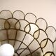 Vintage mother-of-pearl pendant light
