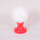 Lampe trompe l'œil en verre