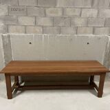 Exotic wood farmhouse table 2.6m