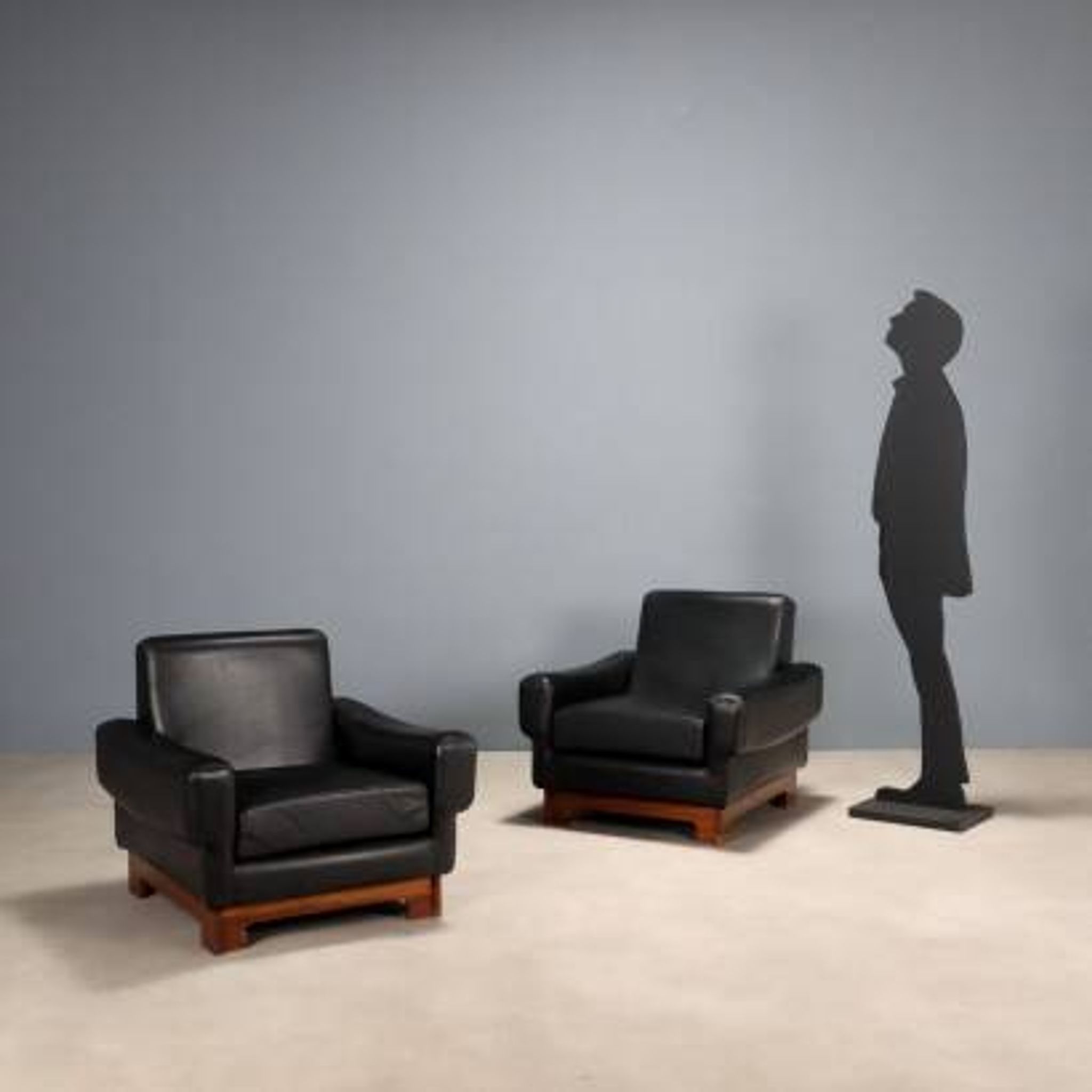 Paire de fauteuils des années 1960-70.