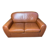 Leather club sofa