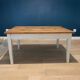 Rustic coffee table in solid wood