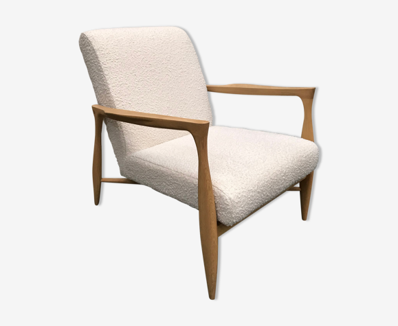 Fauteuil floating bouclette Red Edition