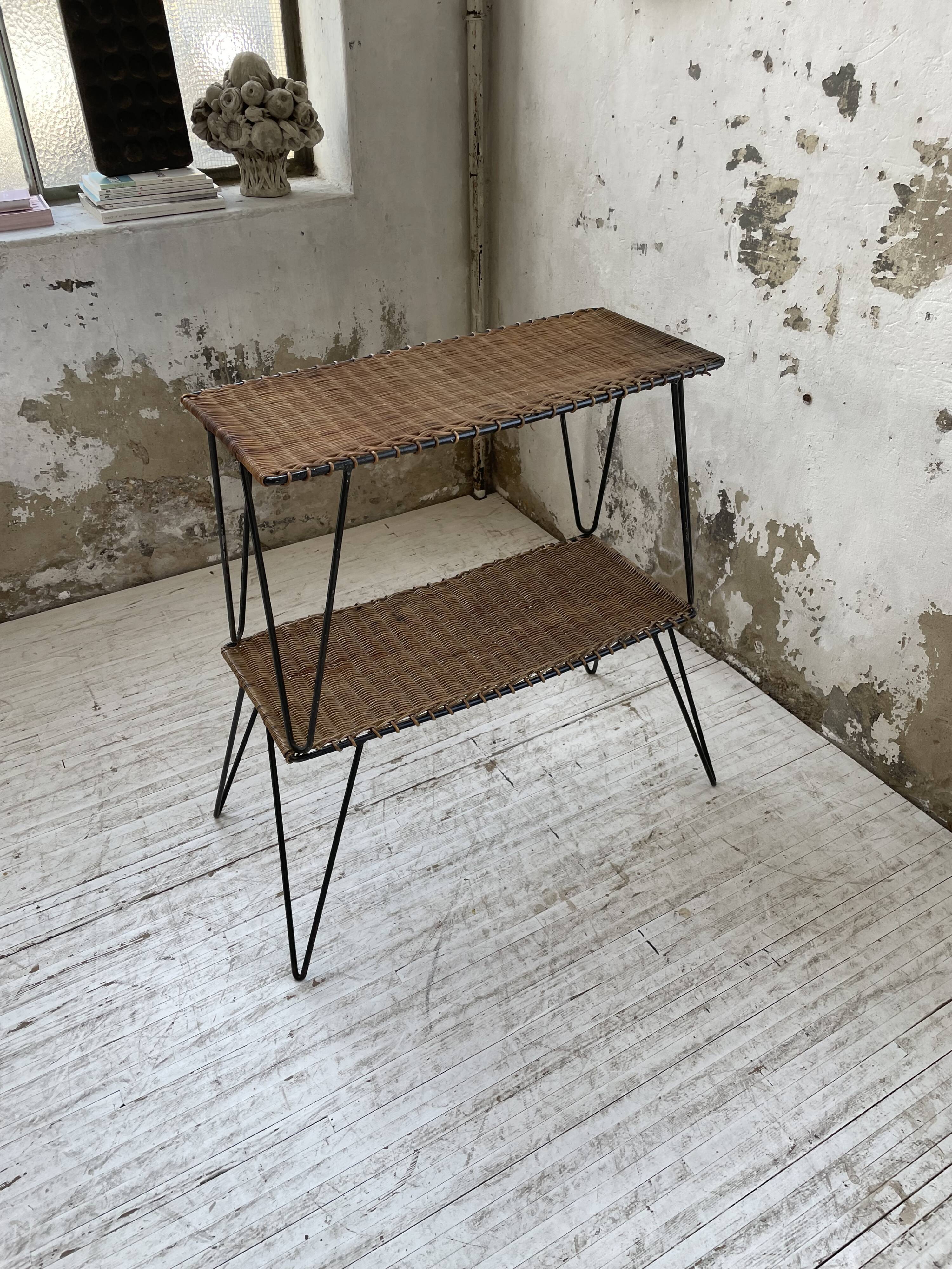 Duo of wicker tables RaouDuo of wicker tables Raoul Guysl Guys