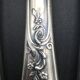 12 silver metal table knives model Rocaille