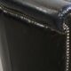 Fauteuil en cuir de vache noir