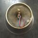 Ceiling lamp/wall lamp/suspension bronze/glass art deco glass signed HOLOPHANE PATENT