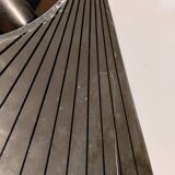 Vintage table lamp the dolphin Croissy white