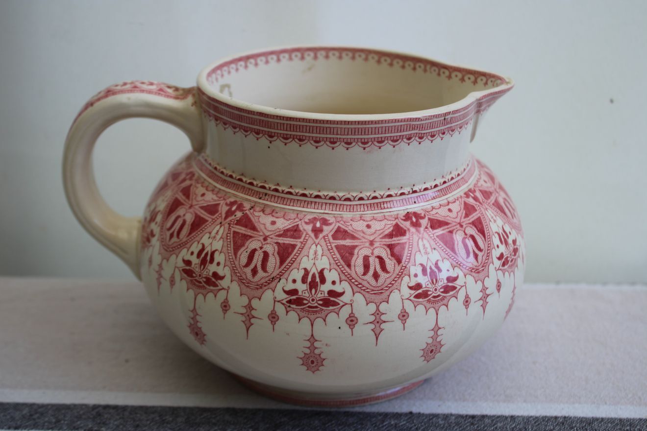 Old ceramic pitcher
