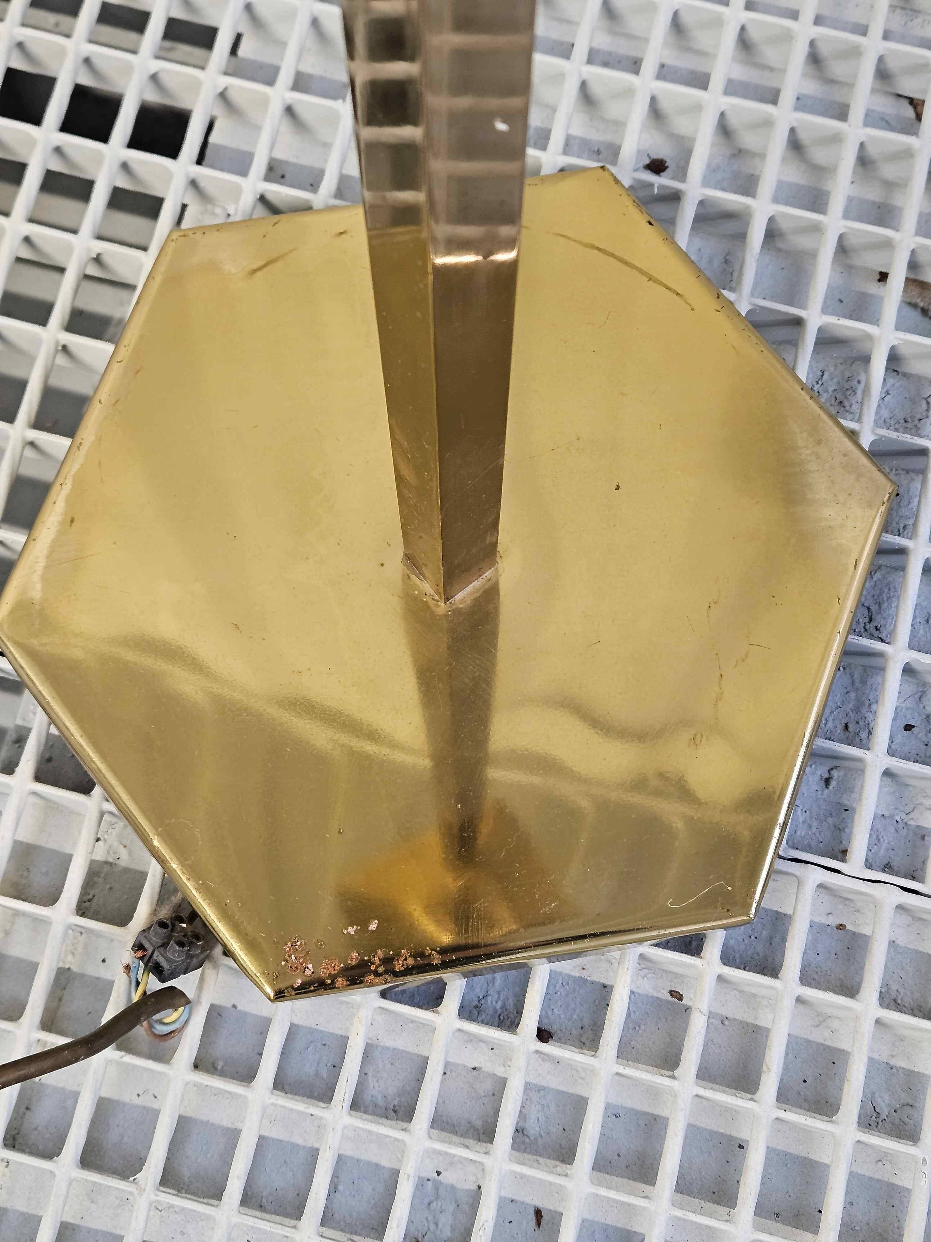 Brass Floor Lamp Italian Design by Relux Milano - 1980s