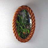 Oval mirror rope